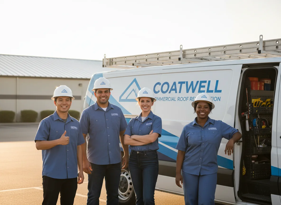 Commercial roof coating company in Mina, NV
